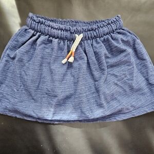 4t dark blue Heather skort cat and jack